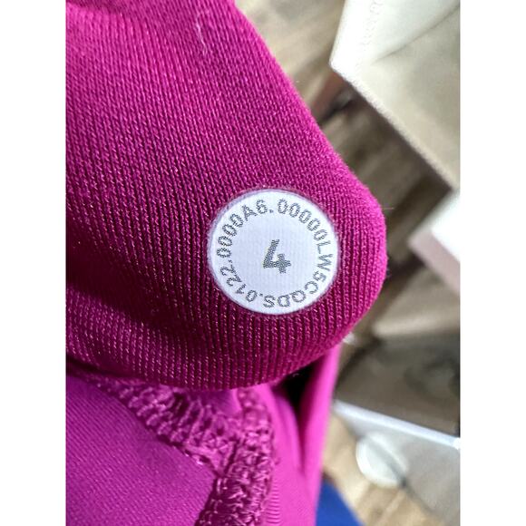 Lululemon Wunder Train High-Rise Tight 25" Size 4 Plum Purple - Picture 9 of 9